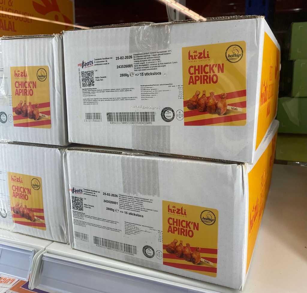 Hizli Apirio-Stick Halal 15st DV
