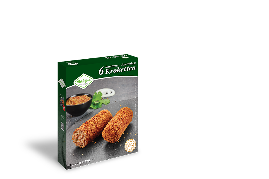 Mekka Food Rundvleeskroket 28x80gr