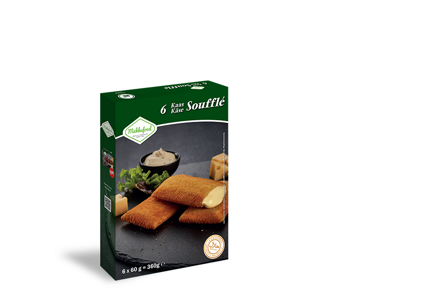 Mekka Food Kaassoufflé 6x60g