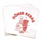 Doner Kebab Papier 16x16cm 5kg