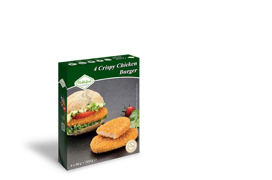 Mekka Food Crispy Chicken Burger 20x90g