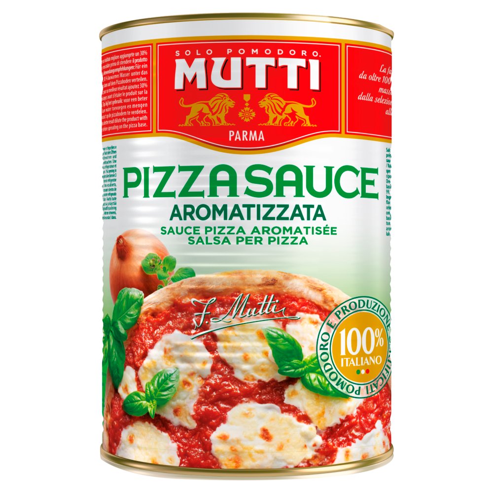 Mutti Pizza Saus Gekruid 4,2ml