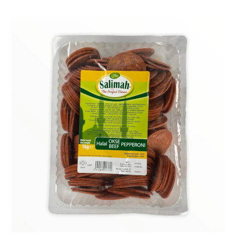 Salimah Pepperoni dinde boeuf tranches 1KG