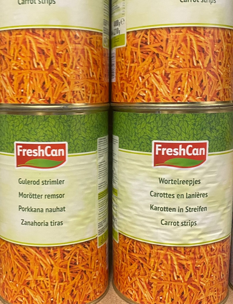 Freshcan Wortelreepjes 4kg