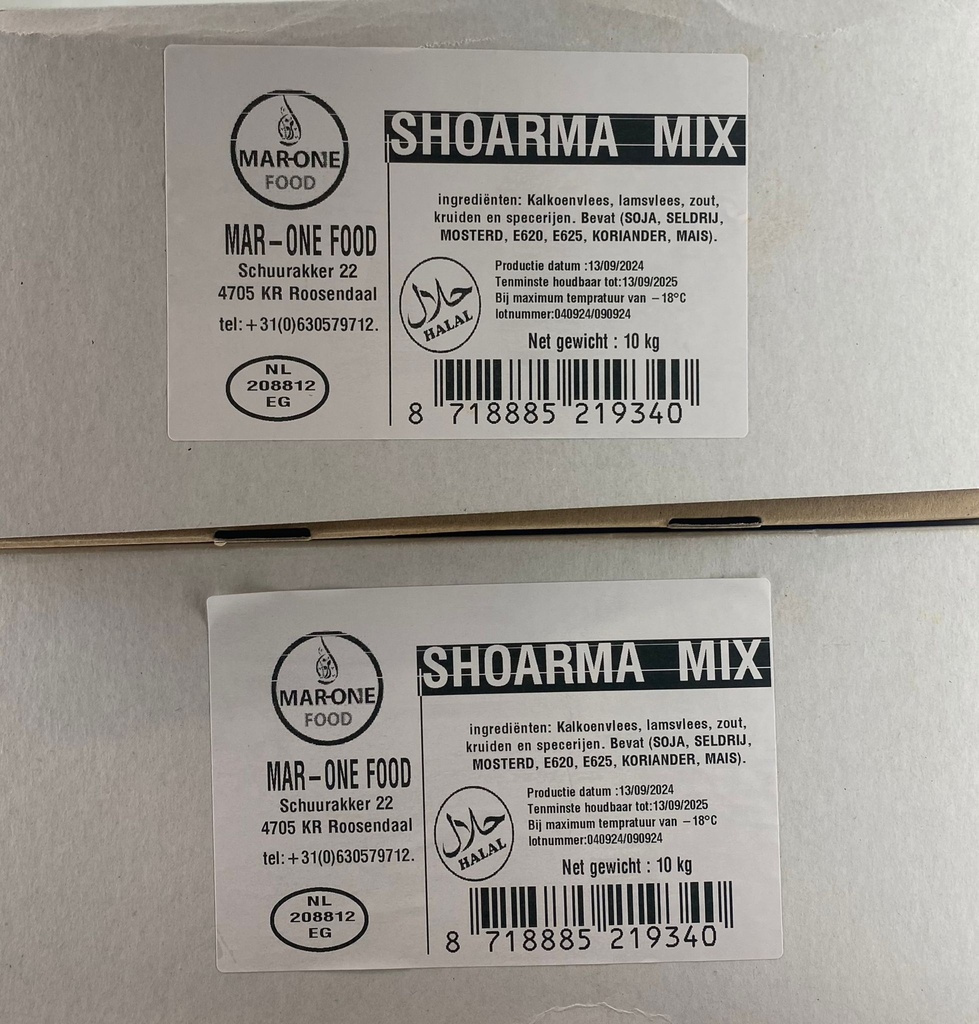 Shoarma Mix 2,5KG