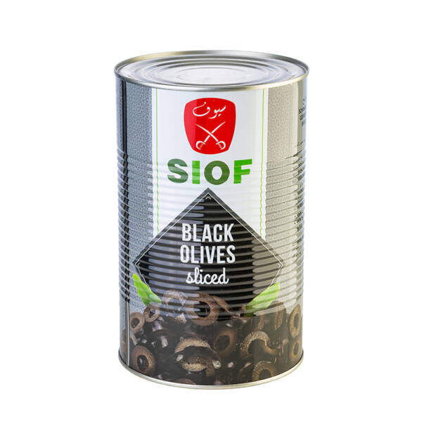 SIOF Olijven zwarte Ontpit Schijven  4,3kg