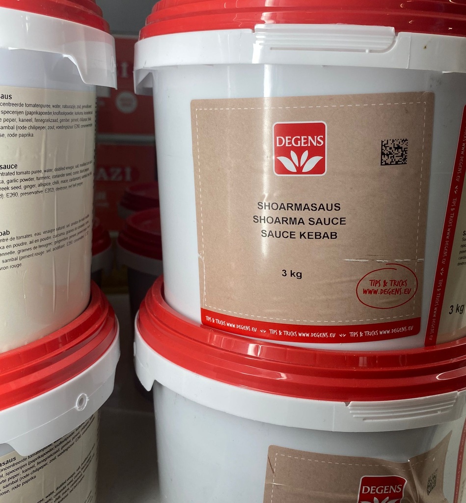 Shoarmasaus Degens 3kg