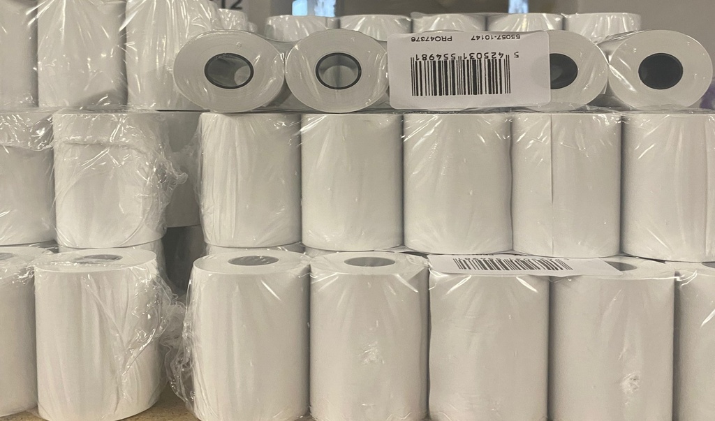 Kassa Rollen 57x40x12 20m