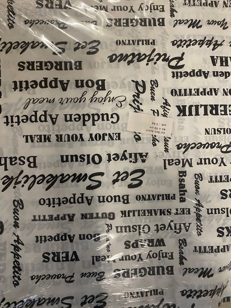 Wrap Papier 30x40cm 5kg