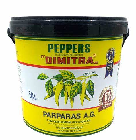[8177] Dimitra Peperoni Tursu Biber 10 KG