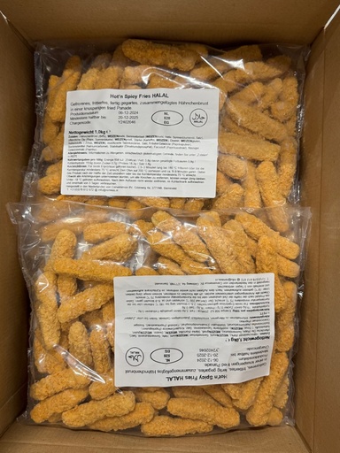 [03KP001] Ruco Krokante Kipfiletstrips Halal 2kg