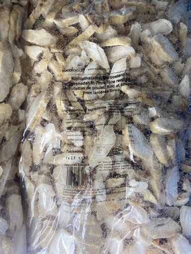 [25GR001] Ruco Kipfilethaasjes Geroosterd 7mm 2,5kg