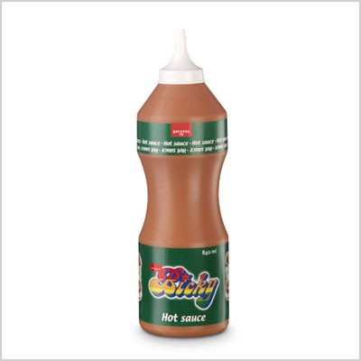 [0040N] Bicky Hot Saus Bruin 840ml
