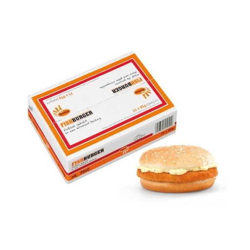 [0205N] Mora Fishburger 24x85g