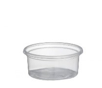 [5421] Plastieken Sauspot 80cc 100/st