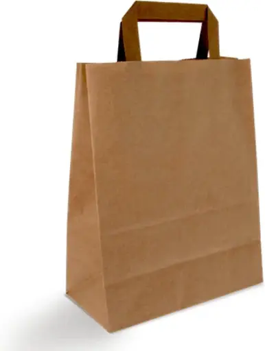 [1529] Papieren Zak Kraft 28x17x29 - 250st 
