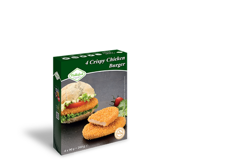 [097695] Mekka Food Crispy Chicken Burger 20x90g