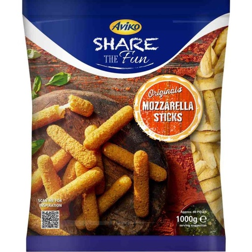 [808974] Aviko Mozzarella Sticks 1KG