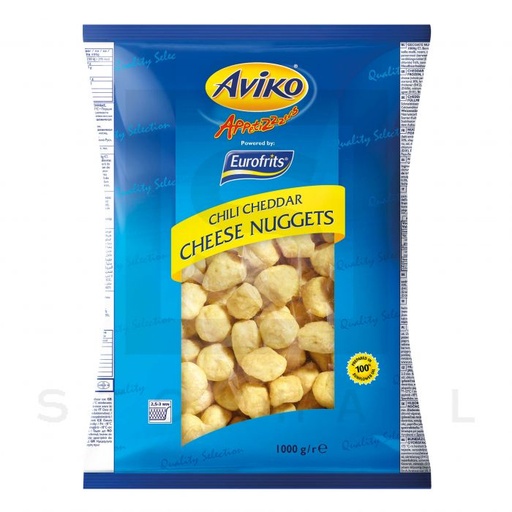 [809034] Aviko Chili Cheddar Cheese Nugget 1KG