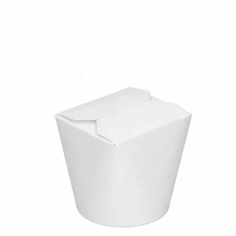 [1231] Pasta Bekers white 16oz 500ml 50st