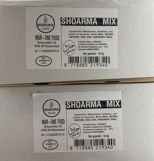 [8593] Shoarma Mix 2,5KG