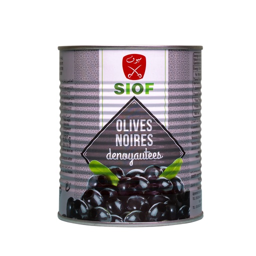 [2528/4] Siof Olijven Zwarte Ontpit 4,2kg