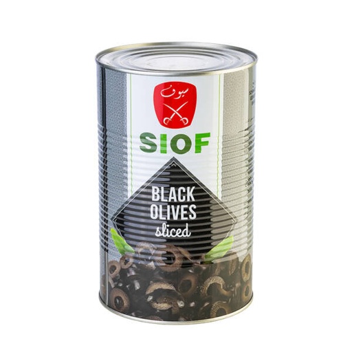 [2500/5] SIOF Olijven zwarte Ontpit Schijven  4,3kg