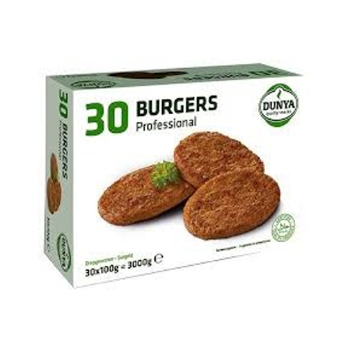 [095605] Dunya Burger Rond 30x100g