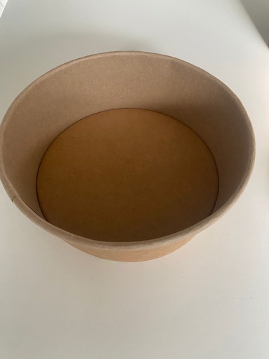 [1940] Salad Bowl Kraft 1300ml 50ST