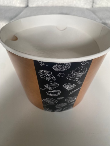 [1969] Chicken Bucket+Deksel 2500ml 50ST