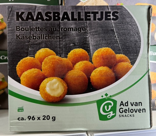 [1227N] Kaasballetjes 96x20g