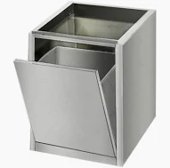 [8845] Vuilnisbak - onderbouwmodule voor werkbank 400x660mm